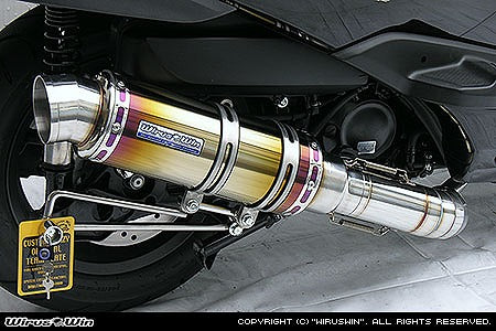ウイルズウィン WirusWin プレミアムマフラー チタン FORZA(MF10) カタログ品番：P030-8397 メーカー品番：242-26-11