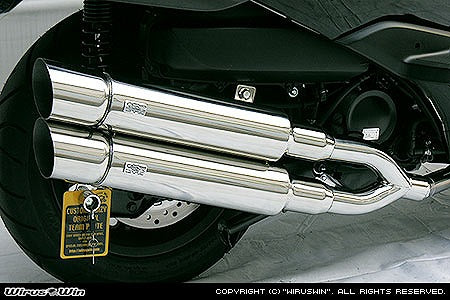 ウイルズウィン WirusWin スタイリッシュツインマフラー ポッパー FORZA(MF10) カタログ品番：P030-8414 メーカー品番：242-14-03