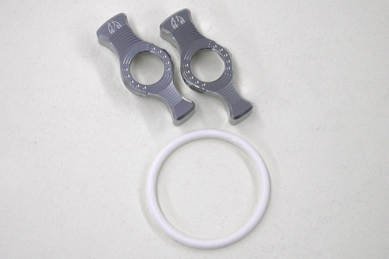 ケイファクトリー K-FACTORY イニシャルアジャスター Aタイプφ14マル メタリックシルバー カタログ品番：000VZCB001N メーカー品番：000VZCB001N