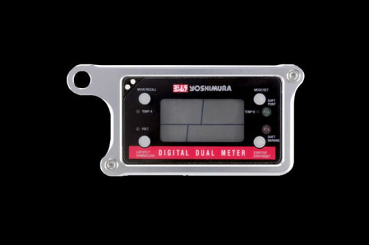 ウッドストック WOODSTOCK メーターステー Bタイプ SLV ヨシムラ DUALテンプ用 カタログ品番：P034-0412 メーカー品番：YDT-00B-SL