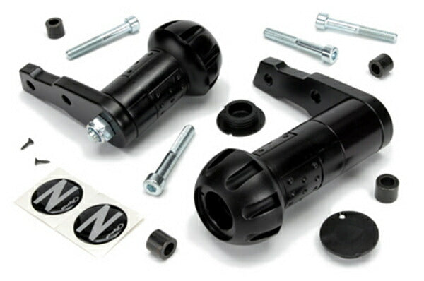 プーチ クラッシュパッド R12-TYPE ブラック Z1000 07-09