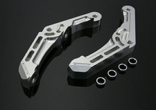 ケイファクトリー K-FACTORY フロント ラジアルキャリパーサポート メタリックシルバー ZRX1200 カタログ品番：103VZCS001N メーカー品番：103VZCS001N