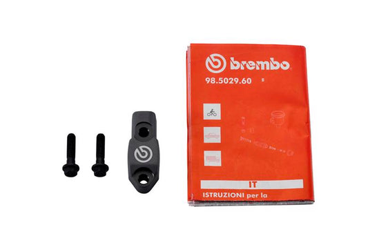 BREMBO ブレンボ ハンドルバークランプ ミラーホール付 M10x1.25逆ネジ カタログ品番：110.A263.91 メーカー品番：110.A263.91