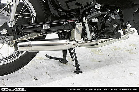 ウイルズウィン WirusWin シャープタイプマフラー PGM-FI カブ50 カタログ品番：P035-1766 メーカー品番：722-51-11