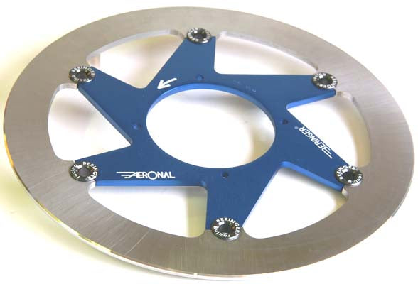 BERINGER ベルリンガー AERONALディスク ステン L ブルー SR400 01-20、YZF-R1 98-03、XJR1300 03-17 カタログ品番：Y8L-GIBL メーカー品番：Y8L-GIBL