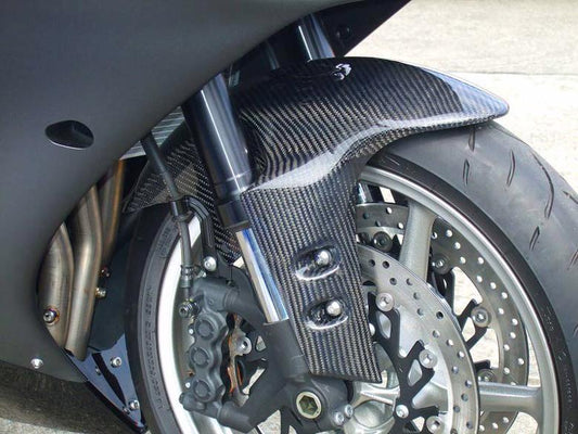 クレバーウルフ フロントフェンダー カーボン／綾織 YZF-R1 09-／MT-10 17