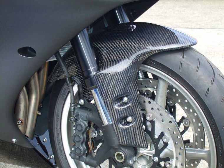 クレバーウルフ フロントフェンダー カーボン／綾織 YZF-R1 09-／MT-10 17