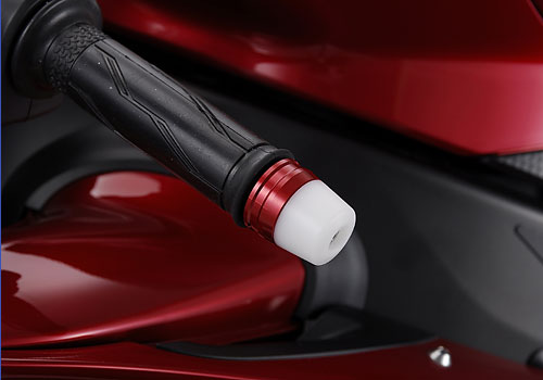 アグラス バーエンド／2ピース ゴールド／ブラックYZF-R1 07-10