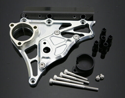 K-FACTORY フロントスプロケットカバー メタリックSLV ZRX1200 DAEG