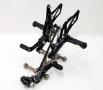 ケイファクトリー K-FACTORY ライディングステップ レースヨウ スーパーブラック GSXR600 06-08／750 08-09 カタログ品番：247MZBR010R メーカー品番：247MZBR010R
