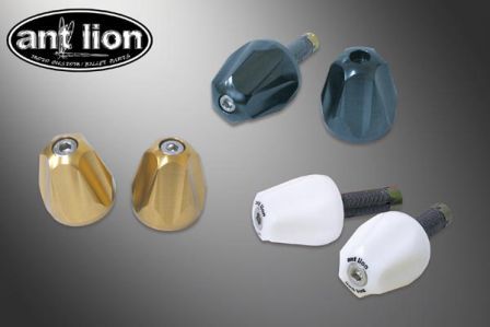 アントライオン antlion アルミバーエンドVer.2 シルバー M6 内径Φ14mm対応 カタログ品番：19003-SL メーカー品番：19003-SL