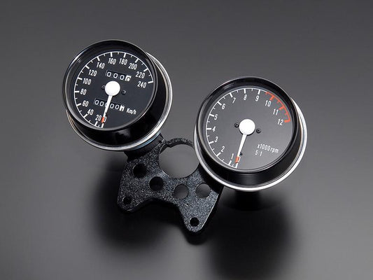 ドレミコレクション レーシングメーターASSY （ブラケットツキ） 《ドレミコレクション 10906》◇Cr◇プロト品番P037-1074メーカー品番10906