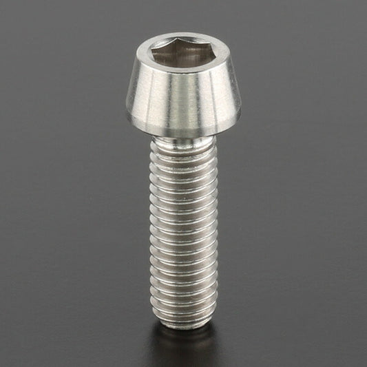 ZETA ジータ Z-チタン テーパーキャップスクリュー M6 P1.0 20mm カタログ品番：P077-3425 メーカー品番：ZT08-0620