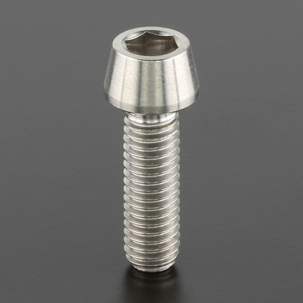 ZETA ジータ Z-チタン テーパーキャップスクリュー M6 P1.0 20mm カタログ品番：P077-3425 メーカー品番：ZT08-0620