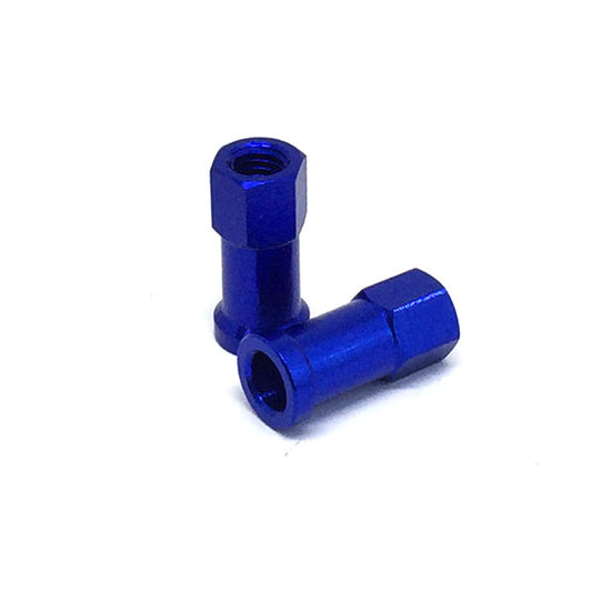 ディーアールシー DRC アルミクイックリリースナット BLU 2ケ アルミ カタログ品番：P017-4164 メーカー品番：D58-02-102