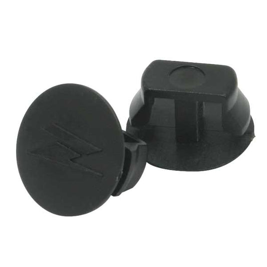 ZETA ジータ プラスチックバーエンドキャップ BLACK2pack カタログ品番：P011-2999 メーカー品番：ZE01-0001