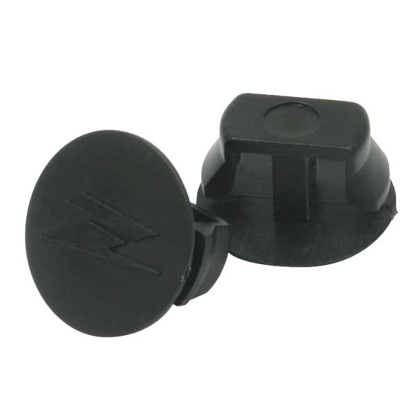 ZETA ジータ プラスチックバーエンドキャップ BLACK2pack カタログ品番：P011-2999 メーカー品番：ZE01-0001