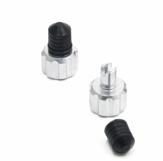 ディーアールシー DRC ムシマワシツキバルブキャップ シルバー 2ケイリ カタログ品番：P008-8814 メーカー品番：D58-05-101