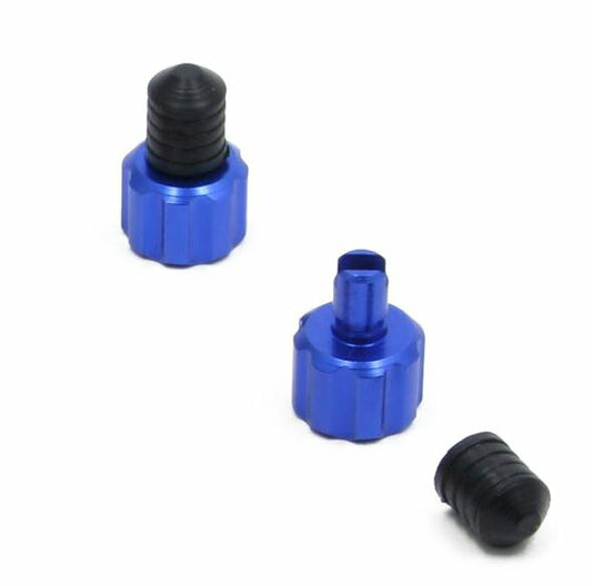 ディーアールシー DRC ムシマワシツキバルブキャップ ブルー 2ケイリ カタログ品番：P008-8816 メーカー品番：D58-05-102