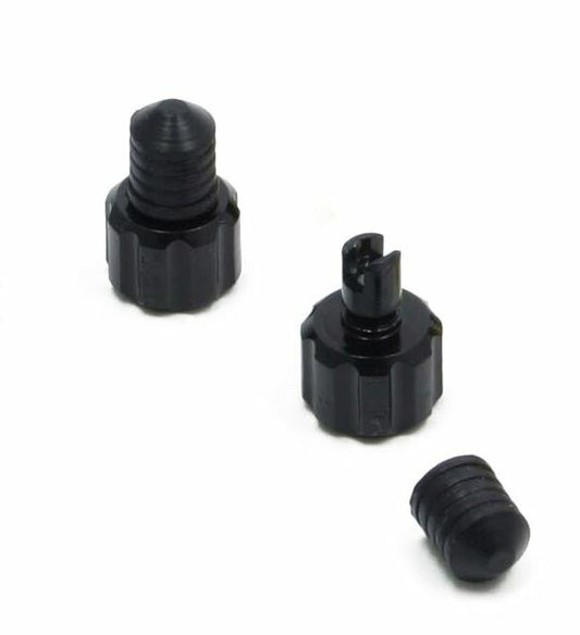 ディーアールシー DRC ムシマワシツキバルブキャップ ブラック 2ケイリ カタログ品番：P008-8824 メーカー品番：D58-05-104