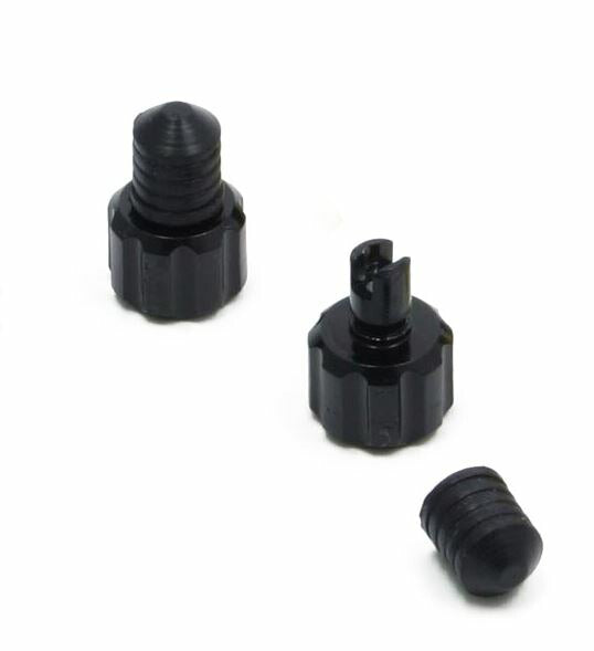 ディーアールシー DRC ムシマワシツキバルブキャップ ブラック 2ケイリ カタログ品番：P008-8824 メーカー品番：D58-05-104