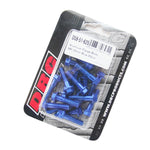 DRC フランジボルト アルミ／BLU 20pcs M6X25mm 《ディーアールシー D58-51-625》◇Cr◇プロト品番P001-2371メーカー品番D58-51-625