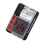 DRC テーパーボルト アルミ／RED 4pcs M6X16mm 《ディーアールシー D58-52-216》◇Cr◇プロト品番P018-9288メーカー品番D58-52-216