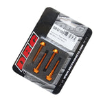 DRC テーパーボルト アルミ／GLD 4pcs M6X30mm 《ディーアールシー D58-52-330》◇Cr◇プロト品番P001-2390メーカー品番D58-52-330