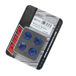 DRC アルミスペーサーφ18 Type12／BLU M6サイズ／4pcs 《ディーアールシー D58-57-411》◇Cr◇プロト品番P001-2453メーカー品番D58-57-411