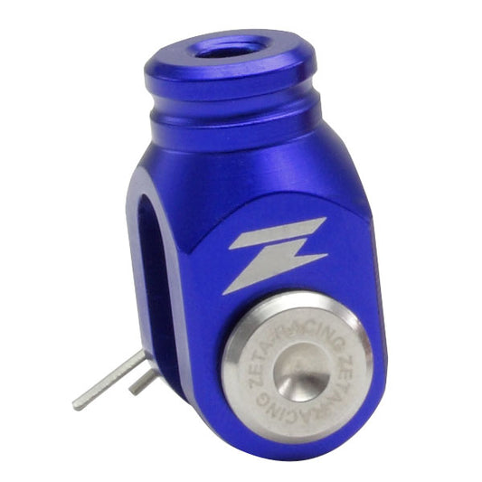 ZETA ジータ リヤブレーキクレビス ブルー YZ125 250 250F 450F、WR250F 450F、RMZ250 450 450Z カタログ品番：P027-3528 メーカー品番：ZE89-5134