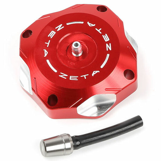 ZETA ジータ ガスキャップ レーサー用 レッド YZ KX KLX RMZ カタログ品番：P027-3519 メーカー品番：ZE87-1503