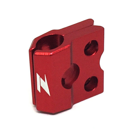 ZETA ジータ ブレーキラインクランプ レッド W:16.5mm CR CRF YZ カタログ品番：P026-7659 メーカー品番：ZE92-0206