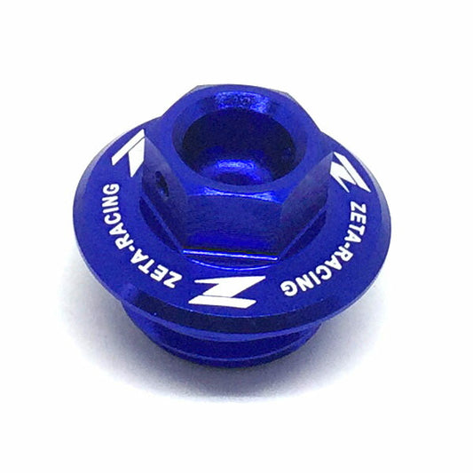 ZETA ジータ オイルフィラーキャップ ブルー ホンダ ヤマハ カワサキ Φ20 P＝2.5 カタログ品番：P030-7089 メーカー品番：ZE89-2112