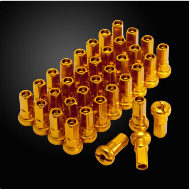 Z-WHEEL ズィーウィール ニップル YELLOW Q4 36pcs カタログ品番：P063-5622 メーカー品番：W31-Q4365