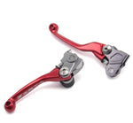 ZETA ジータ PIVOTレバーセットFP 3Fi RED YZ125 YZ250 YZ250F KX250F KX450F カタログ品番：P075-6133 メーカー品番：ZE44-1103