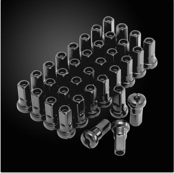 Z-WHEEL ズィーウィール ZW アルミニップル BLACK Q4 36pcs カタログ品番：P074-4580 メーカー品番：W31-Q4361