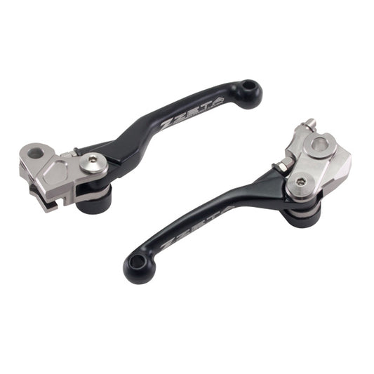 ZETA ジータ PIVOTレバーセットFP 3Fi BLK CRF250R CRF450R CRF450RX カタログ品番：P075-6131 メーカー品番：ZE44-0101