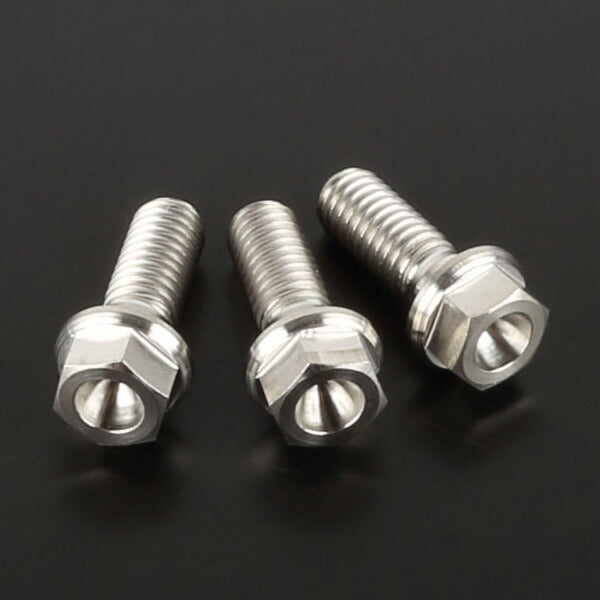ZETA ジータ Z-チタン Bディスクボルトセット S-FlangeBolt φ6-M6x16 3pcs カタログ品番：P077-3472 メーカー品番：ZT31-0263