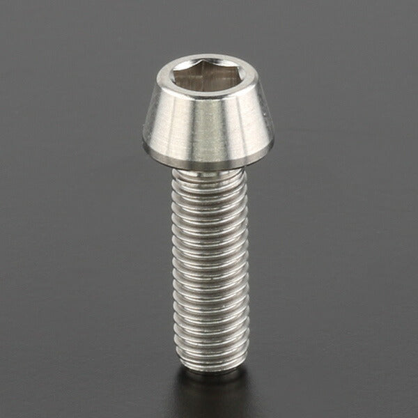 ZETA ジータ Z-チタン テーパーキャップスクリュー M5 P0.8 16mm カタログ品番：P077-3418 メーカー品番：ZT08-0516