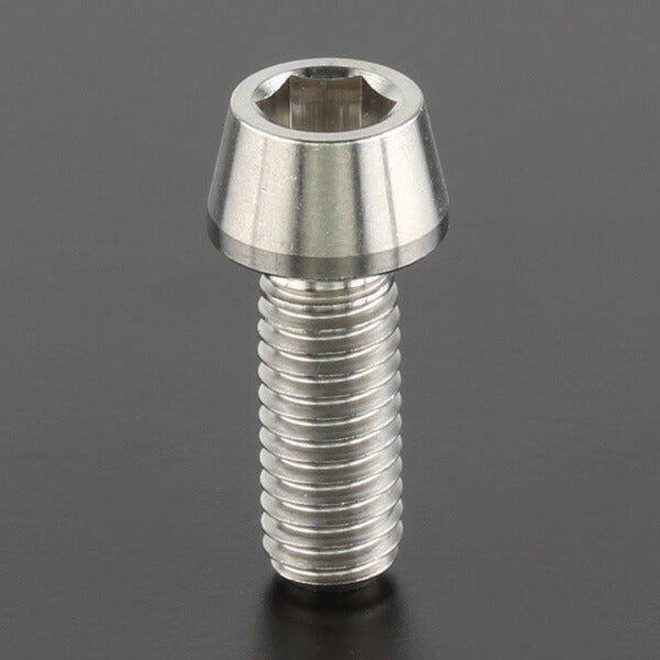 ZETA ジータ Z-チタン テーパーキャップスクリュー M6 P1.0 16mm カタログ品番：P077-3424 メーカー品番：ZT08-0616