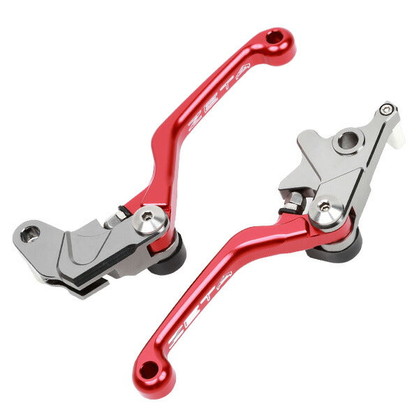 ZETA ジータ PIVOTレバーセットCP 3Fi RED DRZ400S DRZ400SM DR250R カタログ品番：P075-6154 メーカー品番：ZE44-7013
