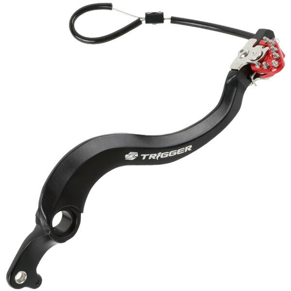 ZETA ジータ トリガーブレーキペダル RED CRF250R 450R 450RX カタログ品番：P075-6042 メーカー品番：ZE90-7012