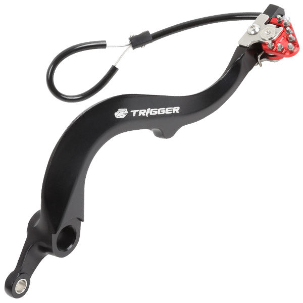 ZETA ジータ トリガーブレーキペダル RED KX450F 16-18 カタログ品番：P075-6045 メーカー品番：ZE90-7122