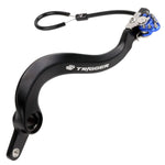 ZETA ジータ トリガーブレーキペダル BLUE YZ450F YZ450FX WR450F カタログ品番：P075-6050 メーカー品番：ZE90-7336