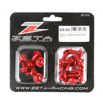 ZETA ジータ アルミボルトセット ガイソウヨウ RED KX450F 16- 21pcs カタログ品番：P075-6102 メーカー品番：ZE88-5252