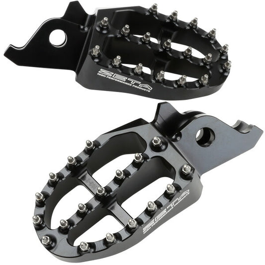 ZETA ジータ アルミフットペグ BLK KX250F 09-18 450F 09-18 カタログ品番：P075-6060 メーカー品番：ZE93-1220