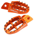ZETA ジータ アルミフットペグ ORG KTM HUSQVARNA カタログ品番：P075-6064 メーカー品番：ZE93-1817