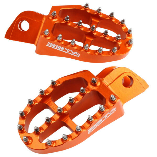 ZETA ジータ アルミフットペグ ORG KTM HUSQVARNA カタログ品番：P075-6064 メーカー品番：ZE93-1817