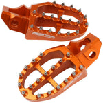 ZETA ジータ アルミフットペグ ORG KTM HUSQVARNA カタログ品番：P075-6065 メーカー品番：ZE93-1827