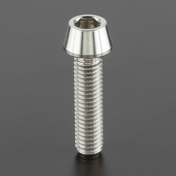 ZETA ジータ Z-チタン テーパーキャップスクリュー M5 P0.8 20mm カタログ品番：P077-3419 メーカー品番：ZT08-0520